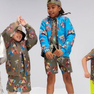 Ivy Park satin reversible bomber jacket NWOT